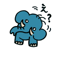 [LINEスタンプ] キーフくんのぞうさん