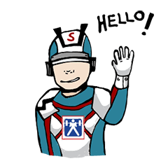 [LINEスタンプ] Sportman.Ready to serve you the best