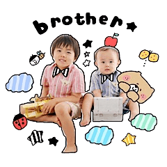 [LINEスタンプ] Happy brother's sticker