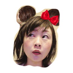 [LINEスタンプ] ぶす