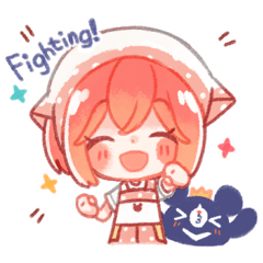 [LINEスタンプ] You're my lucky star！