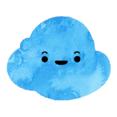 [LINEスタンプ] Cloud Message