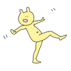 [LINEスタンプ] 兎つめあわせ2