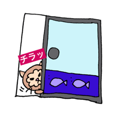 [LINEスタンプ] 保護ニャン 小次郎手描き