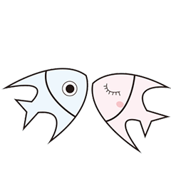 [LINEスタンプ] 変の魚