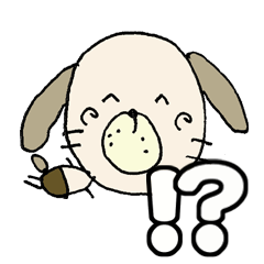 [LINEスタンプ] わん吉のかんたん挨拶 でか文字ひとこと