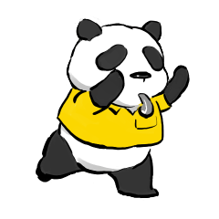 [LINEスタンプ] shin panda