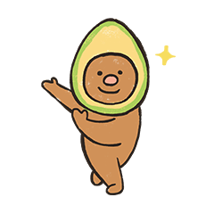 [LINEスタンプ] Life of AVO