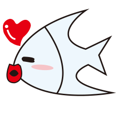 [LINEスタンプ] A magic fish