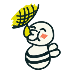 [LINEスタンプ] Honey Bee ＆ Working Bee