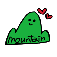 [LINEスタンプ] mountain！