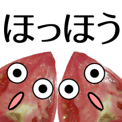 うざいカットトマト(写真スタンプvol.12)