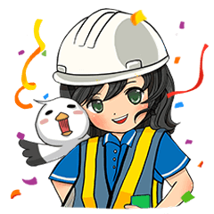 [LINEスタンプ] Let's go！ Protect the beautiful Taiwan！