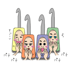 [LINEスタンプ] ニードルさん