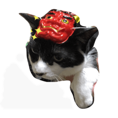 [LINEスタンプ] ハチワレ