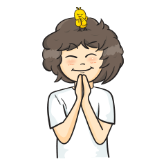 [LINEスタンプ] Huayong＆popo