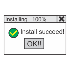 [LINEスタンプ] Computer Daily