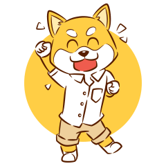 [LINEスタンプ] Bibu Shiba