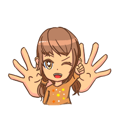 [LINEスタンプ] Hand＆Her