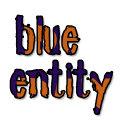 [LINEスタンプ] Blue Entity 0.2