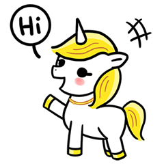 [LINEスタンプ] Richy Horse