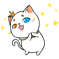 [LINEスタンプ] 果物猫-ココナッツ坊ちゃん