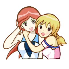 [LINEスタンプ] Happy BFF