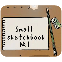 [LINEスタンプ] Small sketchbook 1