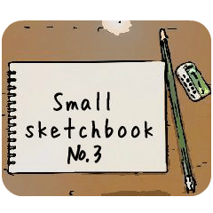 [LINEスタンプ] Small sketchbook 3