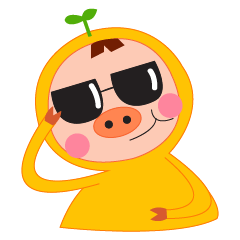 [LINEスタンプ] Stupid and Bad Luck Yellow Pig