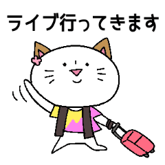 [LINEスタンプ] ライブが好きな大人のスタンプの画像（メイン）