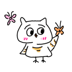 [LINEスタンプ] Kiko Owl Life