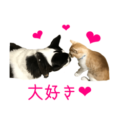 [LINEスタンプ] フクとサク