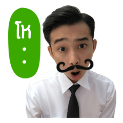[LINEスタンプ] We come four men