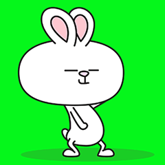 [LINEスタンプ] Honey Bunny Rabbit : Animated