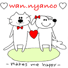 [LINEスタンプ] わんにゃんこ