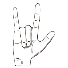 [LINEスタンプ] Interesting gestures