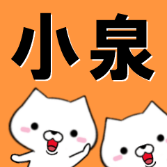 [LINEスタンプ] 超★小泉(こいずみ・こいずま・こいづみ)★の画像（メイン）