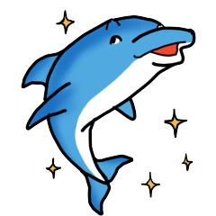 [LINEスタンプ] イルカのルカ