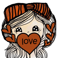 [LINEスタンプ] LIVE Miki