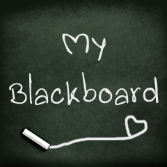 [LINEスタンプ] My Blackboard