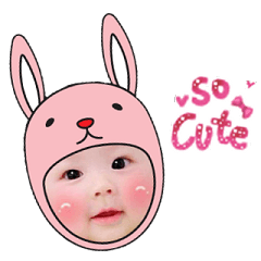 [LINEスタンプ] Cute pretty Harper girl