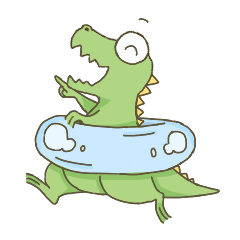 [LINEスタンプ] Jelly dinosaurs