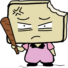 [LINEスタンプ] BreadBad