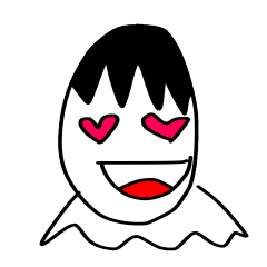 [LINEスタンプ] Mister Black Head