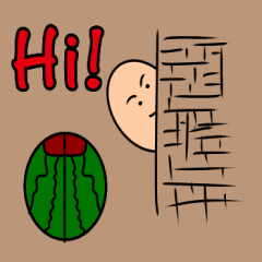 [LINEスタンプ] Melon Cute