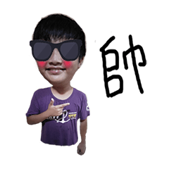[LINEスタンプ] littl young jay