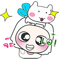 [LINEスタンプ] ^_^ Mr. Nobu and cat..