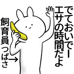 [LINEスタンプ] つばさちゃんが使うシュール名前スタンプ