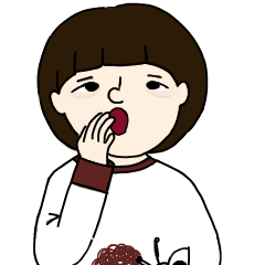 [LINEスタンプ] Niku_oyatsu